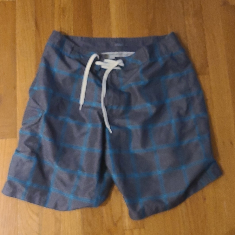 Checkered Swim Shorts